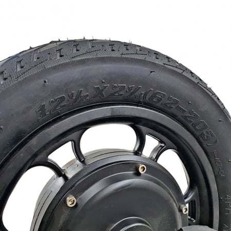 محرك سكوتر كهربائي مع جنط خلفي للسكوتر كهربائي برو بسلة