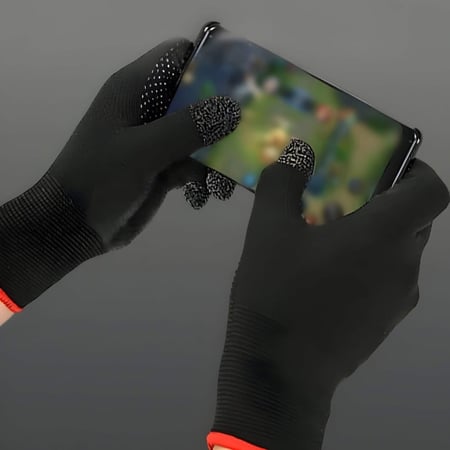 قفازات مانع للانزلاق للعب