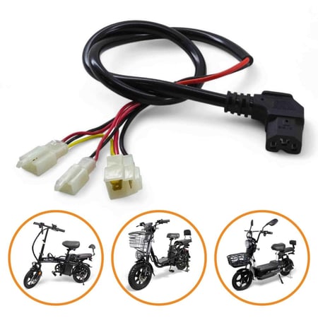 ظفيرة للدراجة الكهربائية أسلاك تمديد مناسبة لبغض الدراجات الكهربائية