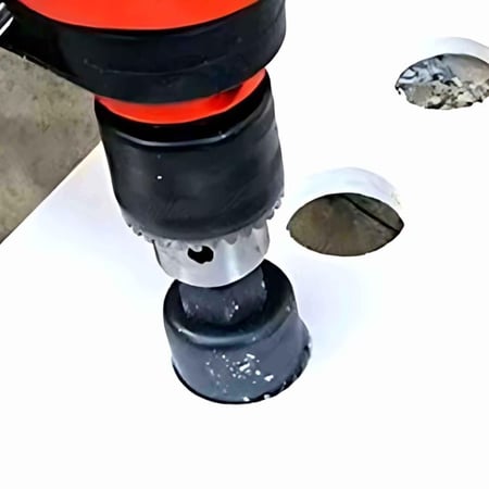 طقم منشار ثقب 11 قطعة قاطع ثقب دائري معدني طقم هولسو 11 قطعة