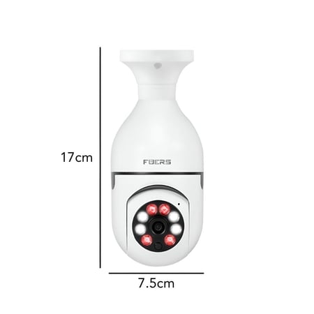 كاميرا مراقبة 360 درجة تعمل بالواي فاي دقة 1080P