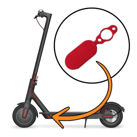 غطاء منفذ شحن البطارية للسكوترات الكهربائية مناسب لمختلف الماركات