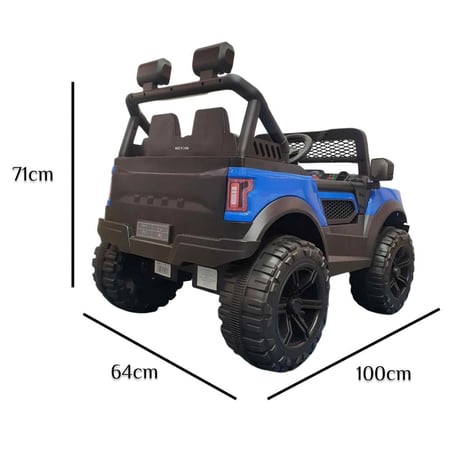 سيارة أطفال كهربائية جيب فرد رابتر لعمر 2 إلى 6 سنوات معا شاحن سريع