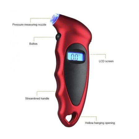 جهاز قياس ضغط هواء الكفرات