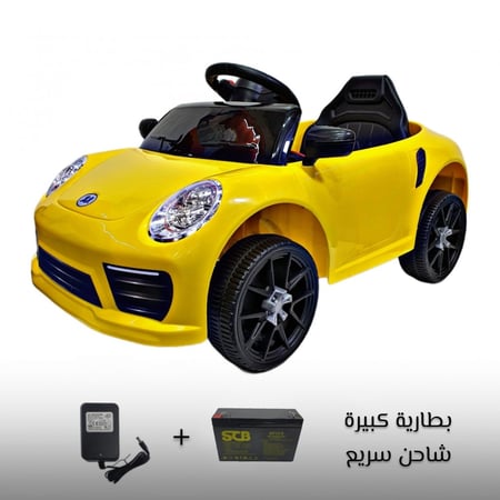 سيارة أطفال كهربائية بورش مناسبة لعمر 2 - 4 سنوات