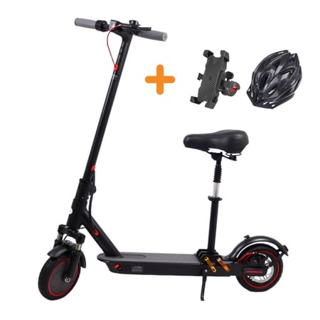 سكوتر كهربائي للكبار برو 36V موديل حديث معا حامل للجوال وخوذة سلامة