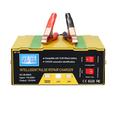 جهاز شحن البطاريات 12v-24v بقوة 10 امبير