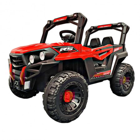 سيارة أطفال كهربائية جيب سبورت بمحركين مناسبة لعمر 2 - 6 سنوات