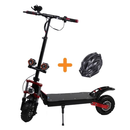 سكوتر كهربائي رياضي K6 للكبار بمحركين 48v 2000w