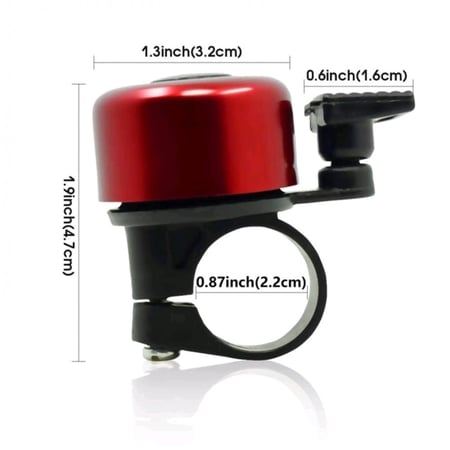 جرس سكوترات الكهربائي بتصميم كلاسيكي