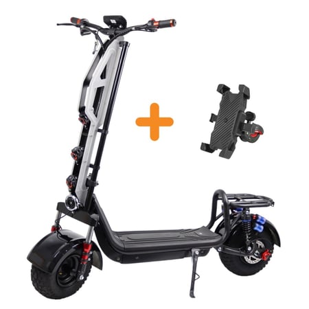 سكوتر كهربائي للكبار هارلي برو ماكس 48v 2000w معا حامل للجوال