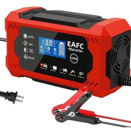 شاحن بطارية 12 فولت بقدرة 6 امبير للشحن السريع