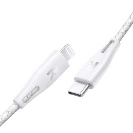 راف باور اسلاك تايب سي ايفون 1 متر ابيض - دليل كوم اختيارك نحو التميز