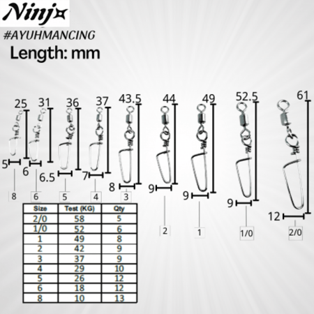 NINJA NJ4041 Swivel Snap سناب
