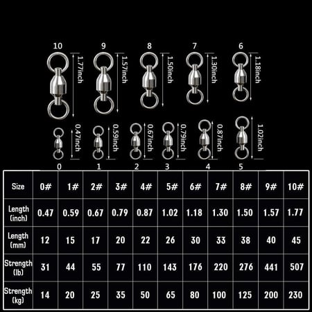 مدور Nickel Swivel