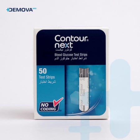 شرايط سكر كونتور نكست Contour Next Blood Glucose Test strip 50 Strips