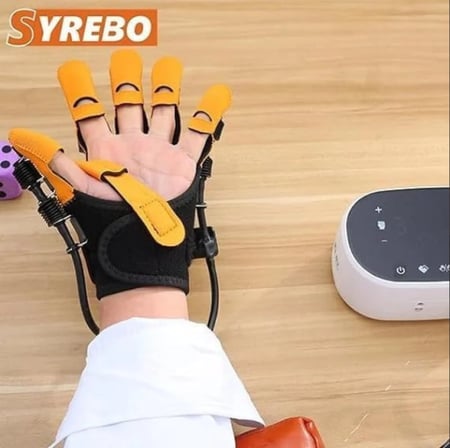 قفازات إعادة التأهيل الروبوتية الناعمة اللينة - Syrebo-HRC12