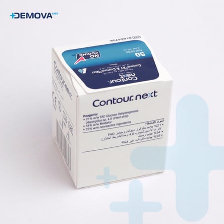 شرائط قياس السكر contour next