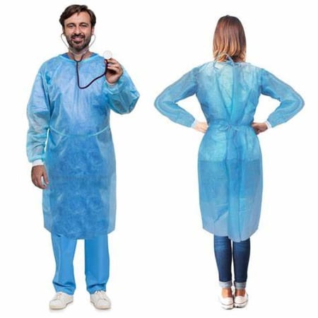 جاون أزرق IGB NON WOVEN GOWN