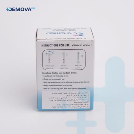 إبر وخز مسطحة كير ميد-care med