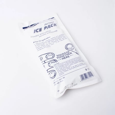 كمادة فورية ثلج