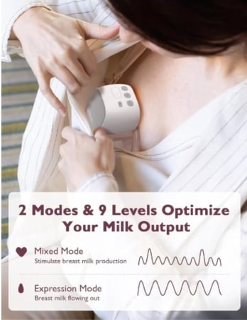 جهاز مضخة السيدات القابلة للارتداء S9 Pro - بدون استخدام اليدين