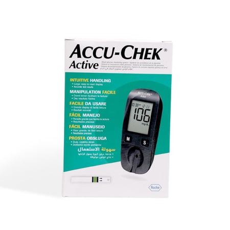 جهاز لقياس السكر اكيو تشيك-Accu-Chek Active