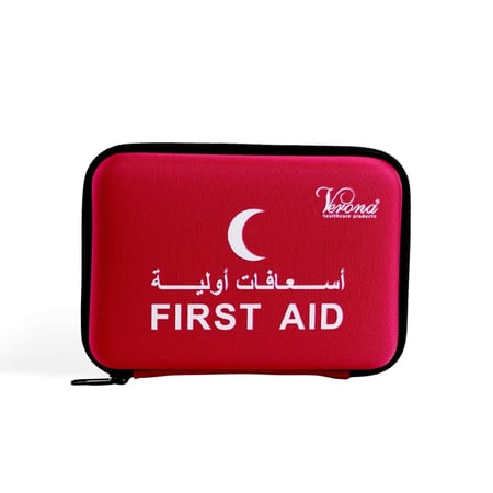حقيبة إسعافات أولية متينة بحجم صغير