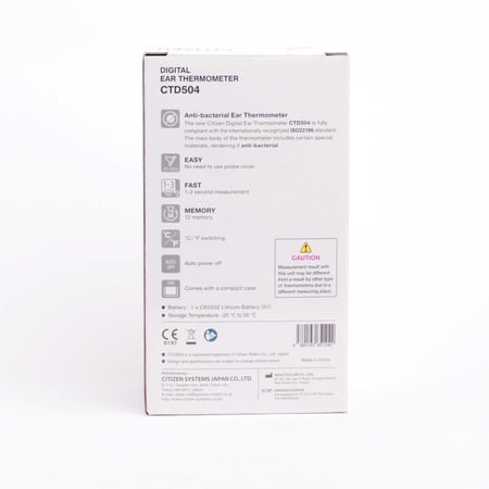 سيتيزن جهاز قياس حرارة رقمي من خلال الاذن CTD 504