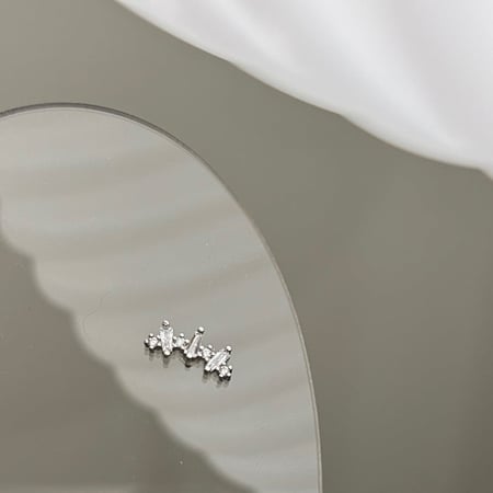 Helix crystal stud