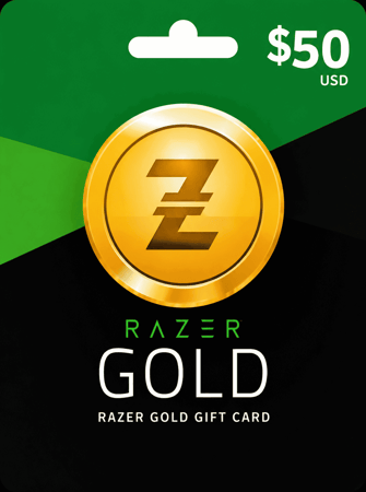 بطاقة Razer Gold العالمية 50 دولار رقمية
