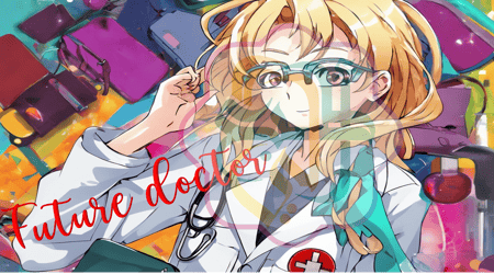 تصميم طبيبة المستقبل