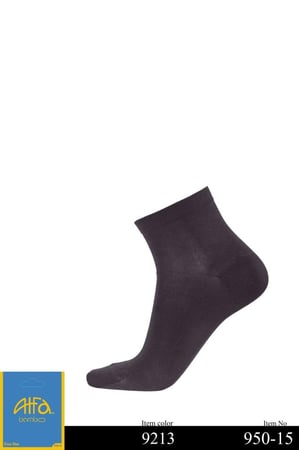 جورب صيفي رجالي بامبو فوق الكعب 15-950