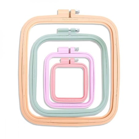 طارات تطريز اكريلك ملون2