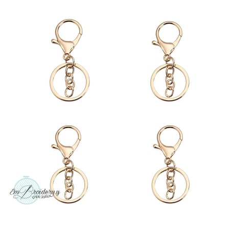 تعليقة ميدالية لون ذهبي