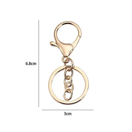 تعليقة ميدالية لون ذهبي