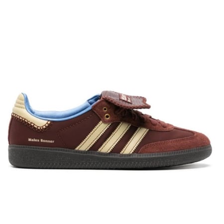 Adidas x Wales Bonner Samba Sneakers - Nylon Fox Brown
