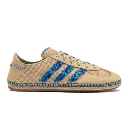 Adidas Gazelle x CLOT Sneakers - Linen Khaki Blue Bird
