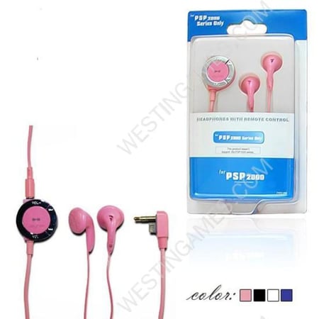 سماعة لعبة بي اس بي PSP من سوني مع جهاز تحكم عن بعد