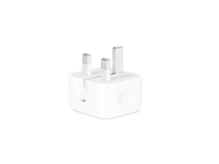 شاحن ابل الاصلي 20 وات – Apple 20W USB-C Power Adapter تايب سي اصلي وكاله ضمان سنتين حاسبات العرب