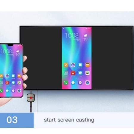 قطعة واي فاي للعرض من الجوال على الشاشة ماركة يس إيدو YESIDO TV10 4K HDMI