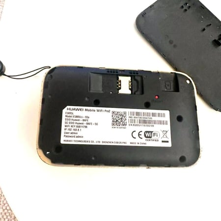 بطارية جهاز راوتر هواوي واي فاي برو 2_ 3.6 فولت 6400 مللي أمبير متوافقه مع HCB18650-12-02 -E5885LS-93A