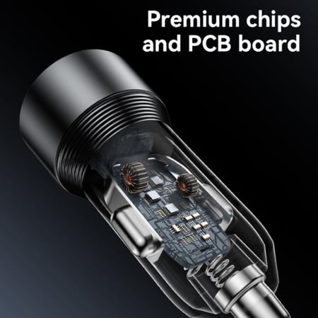 شاحن سيارة فائق السرعة Yesido Y64 PD30W Type-C + QC20W USB الاصلي