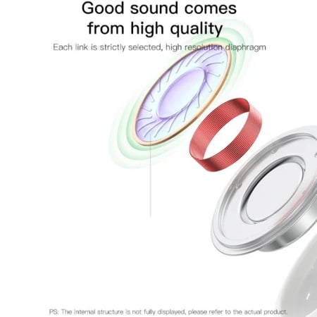 سماعة للاذن بمنفذ تايب سي للايفون والاندرويد بطول 1.2 متر ماركة يس إيدو/ Earphone for Type-c