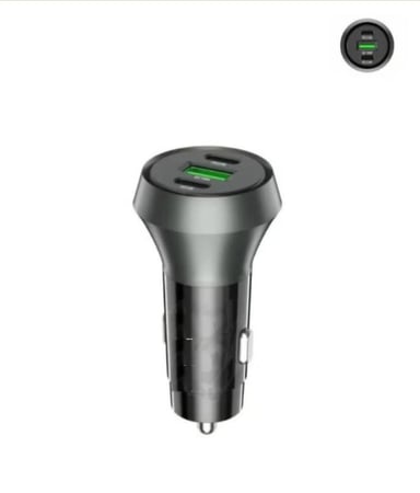 شاحن سيارة اصلي 84 واط 2PD + 1 USB من شيبلاين