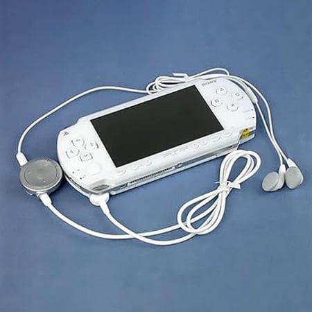 سماعة لعبة بي اس بي PSP من سوني مع جهاز تحكم عن بعد