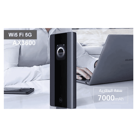 راوتر بروفي 5G متنقل واي فاي برو 5 E6888-982، راوتر هوت سبوت واي فاي للجيب بشاشة لمس OLED 3.6Gbps تحميل 500Mbps تحميل واي فاي 6 بلس مع بطارية 7000mAh