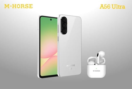 جوال ام هورس M-HORSE A56ULTRA ذاكرة RAM سعة 8 جيجابايت، وسعة تخزين 128 جيجابايت، يدعم 4G