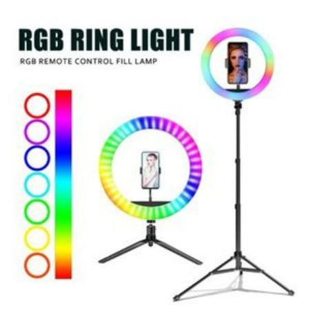 إضائة RGB للتصوير PK-269 مع ستاند بطول مترين حجم30