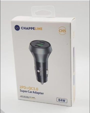 شاحن سيارة اصلي 84 واط 2PD + 1 USB من شيبلاين